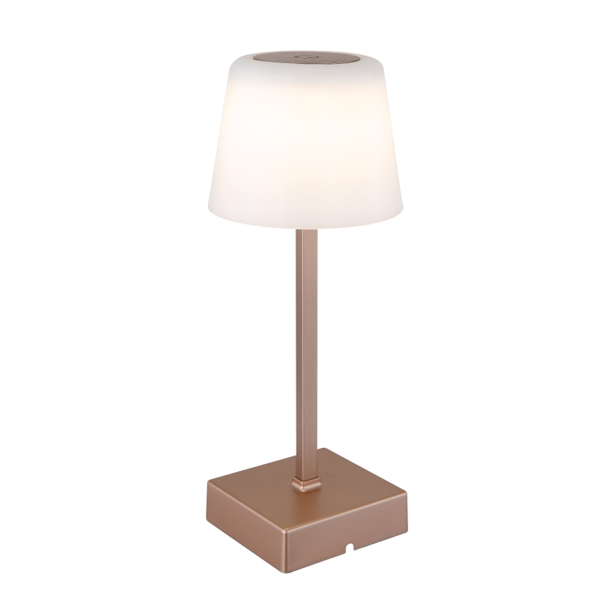 Globo - LED bordlampe m. touch-funktion dæmpbar LED/2W/5V 3000/4500/6500K 800 mAh beige