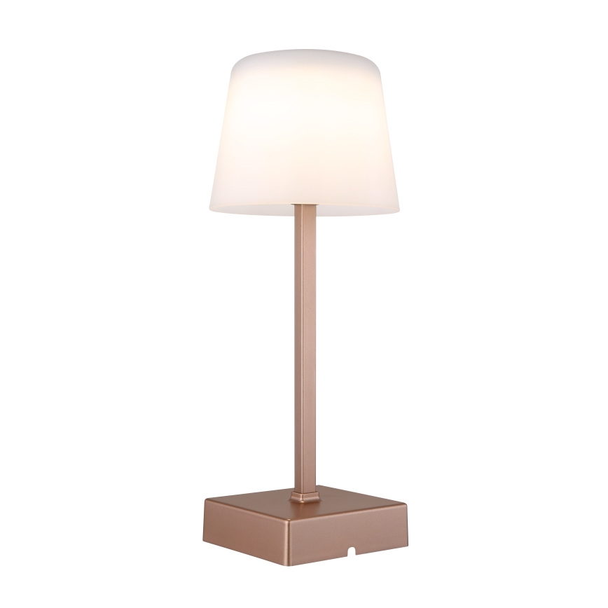 Globo - LED bordlampe m. touch-funktion dæmpbar LED/2W/5V 3000/4500/6500K 800 mAh beige