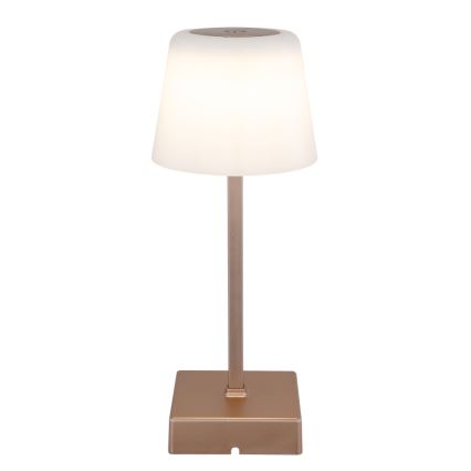 Globo - LED bordlampe m. touch-funktion dæmpbar LED/2W/5V 3000/4500/6500K 800 mAh beige