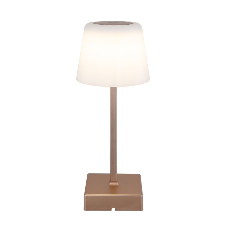 Globo - LED bordlampe m. touch-funktion dæmpbar LED/2W/5V 3000/4500/6500K 800 mAh beige
