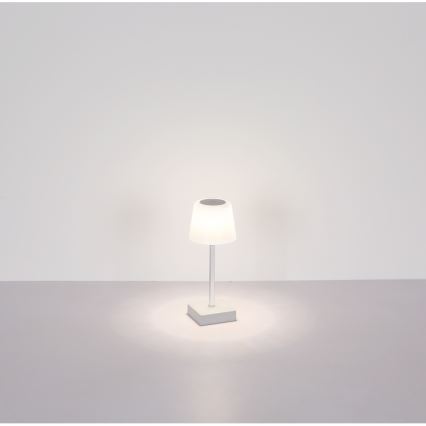 Globo - LED bordlampe m. touch-funktion dæmpbar LED/2W/5V 3000/4500/6500K 800 mAh sort
