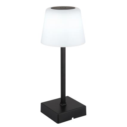 Globo - LED bordlampe m. touch-funktion dæmpbar LED/2W/5V 3000/4500/6500K 800 mAh sort
