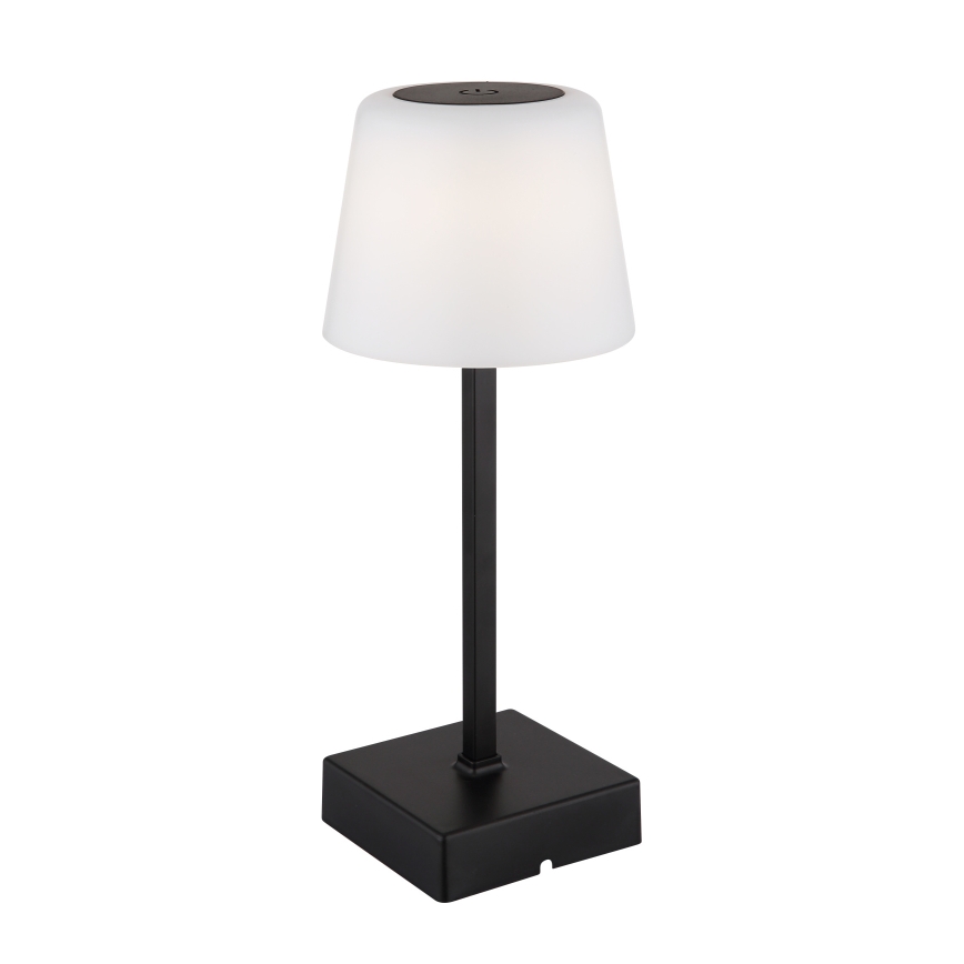 Globo - LED bordlampe m. touch-funktion dæmpbar LED/2W/5V 3000/4500/6500K 800 mAh sort