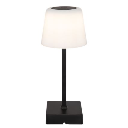 Globo - LED bordlampe m. touch-funktion dæmpbar LED/2W/5V 3000/4500/6500K 800 mAh sort