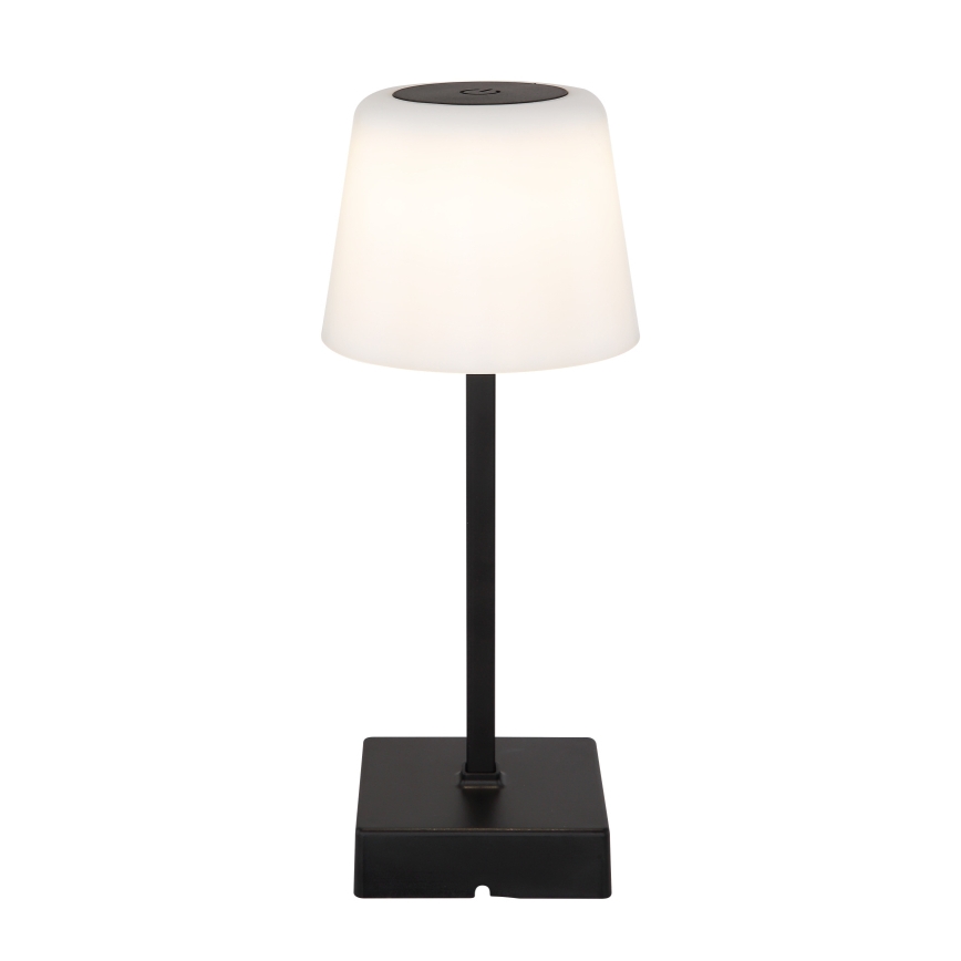 Globo - LED bordlampe m. touch-funktion dæmpbar LED/2W/5V 3000/4500/6500K 800 mAh sort