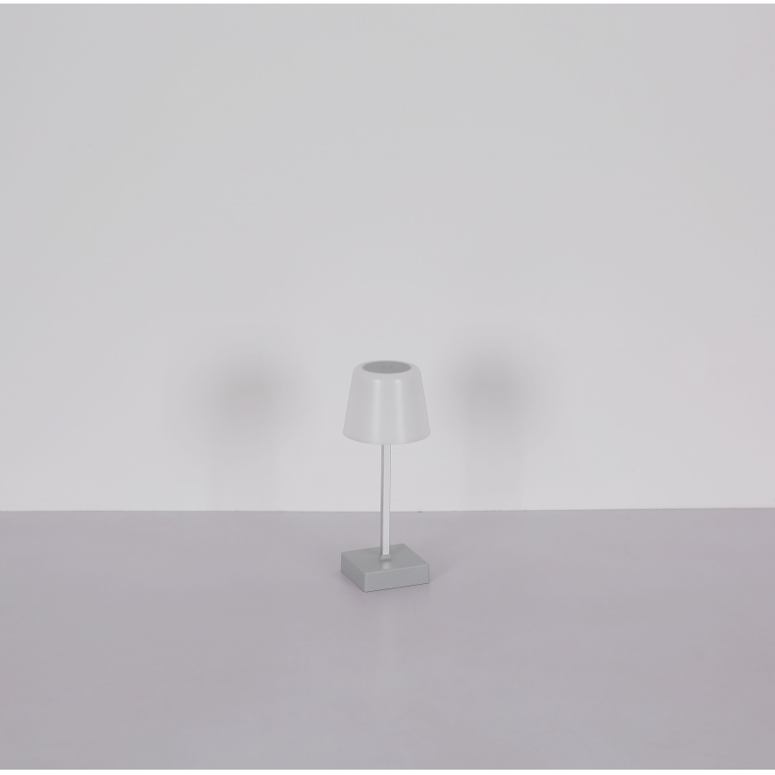 Globo - LED bordlampe m. touch-funktion dæmpbar LED/2W/5V 3000/4500/6500K 800 mAh hvid