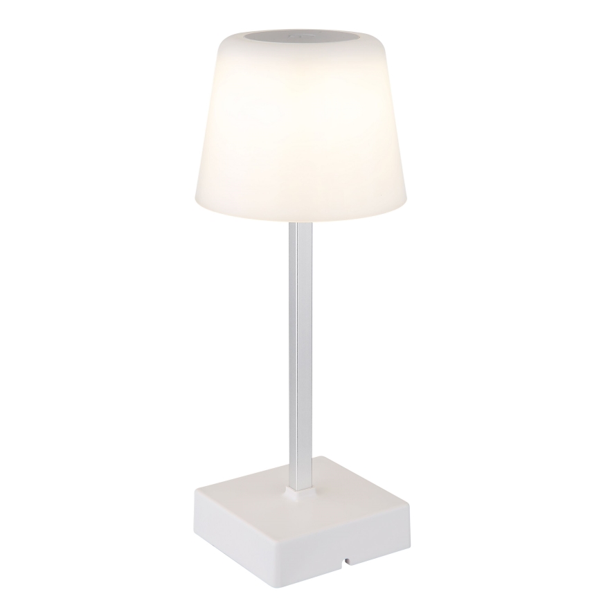 Globo - LED bordlampe m. touch-funktion dæmpbar LED/2W/5V 3000/4500/6500K 800 mAh hvid
