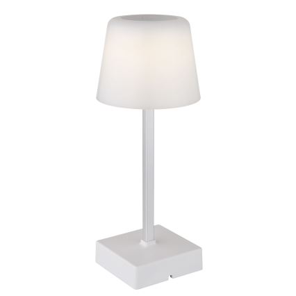 Globo - LED bordlampe m. touch-funktion dæmpbar LED/2W/5V 3000/4500/6500K 800 mAh hvid
