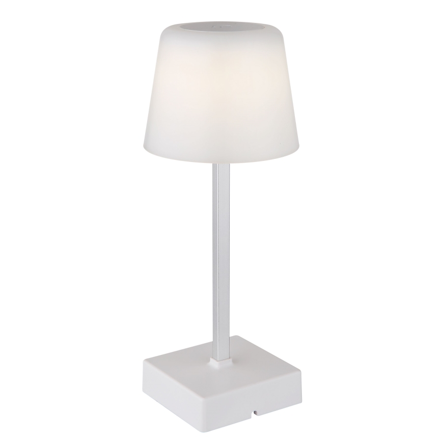 Globo - LED bordlampe m. touch-funktion dæmpbar LED/2W/5V 3000/4500/6500K 800 mAh hvid