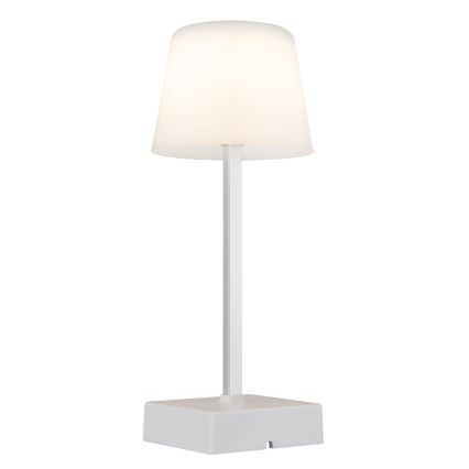 Globo - LED bordlampe m. touch-funktion dæmpbar LED/2W/5V 3000/4500/6500K 800 mAh hvid