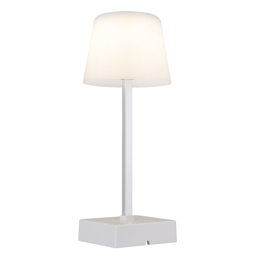 Globo - LED bordlampe m. touch-funktion dæmpbar LED/2W/5V 3000/4500/6500K 800 mAh hvid