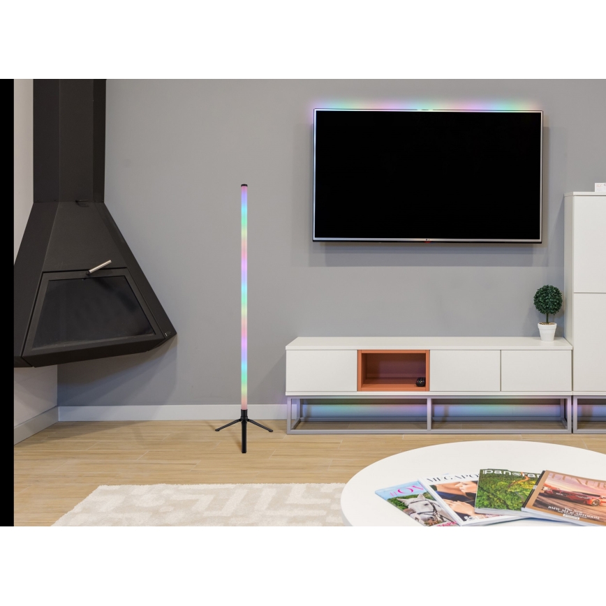 Globo - LED RGB justerbar gulvlampe LED/7W/5V + fjernbetjening