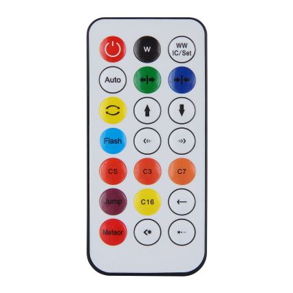 Globo - LED RGB justerbar gulvlampe LED/7W/5V + fjernbetjening