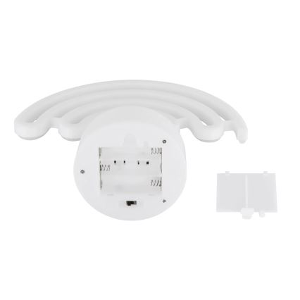 Globo - LED borddekoration neon LED/2W/3xAA regnbue