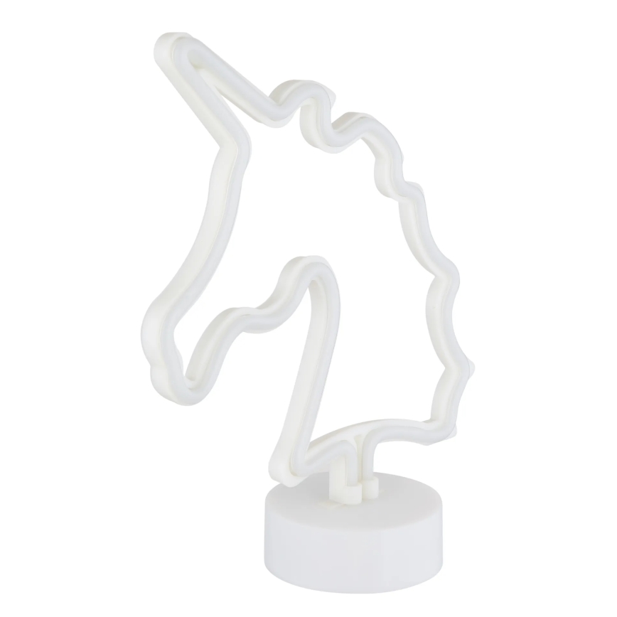 Globo - LED Neon bordlampe LED/2W/3xAA enhjørning