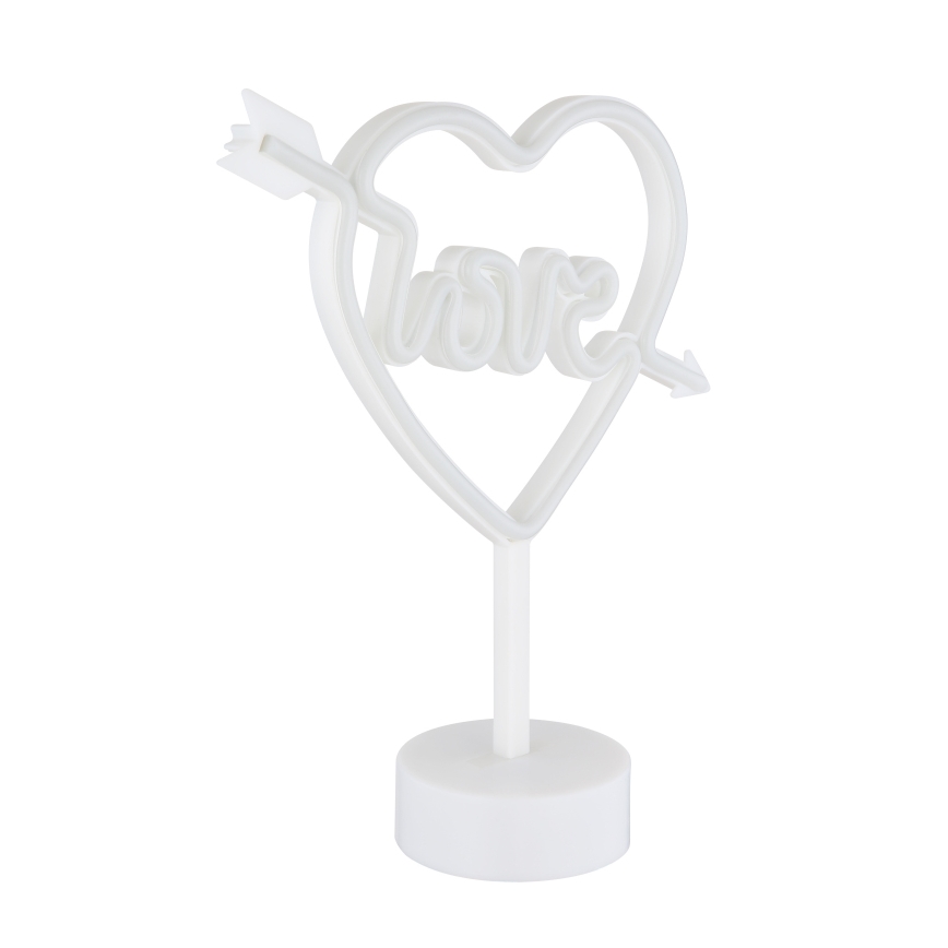 Globo - LED borddekoration LED/2W/3xAA hjerte