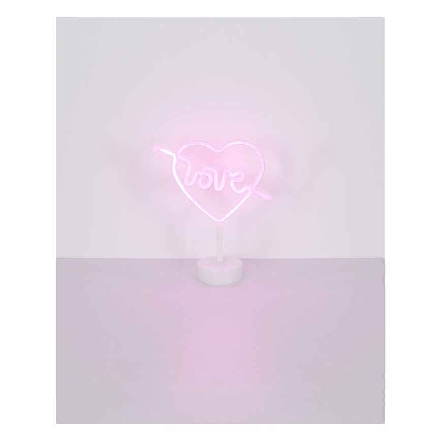 Globo - LED borddekoration LED/2W/3xAA hjerte