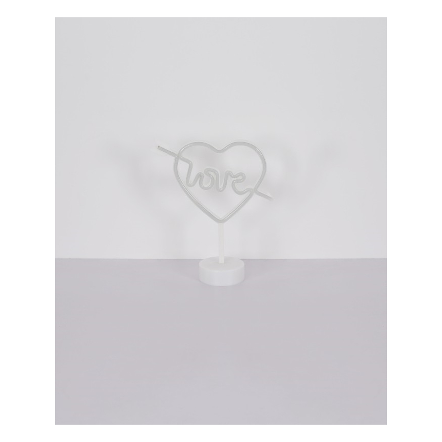 Globo - LED borddekoration LED/2W/3xAA hjerte