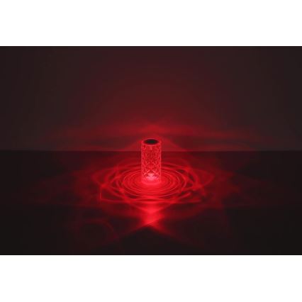 Globo - LED RGB Genopladelig lampe m. touch-funktion LED/0,6W/3,7V 500mAh