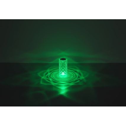 Globo - LED RGB Genopladelig lampe m. touch-funktion LED/0,6W/3,7V 500mAh
