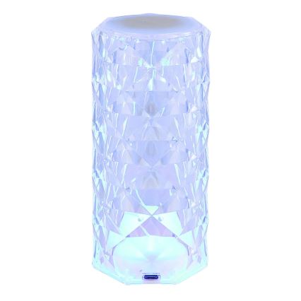 Globo - LED RGB Genopladelig lampe m. touch-funktion LED/0,6W/3,7V 500mAh