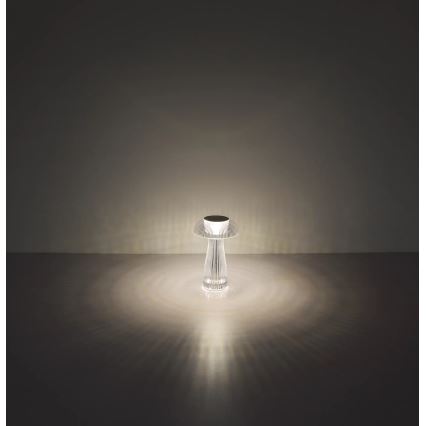 Globo - LED Bordlampe dæmpbar og genopladelig LED/1,5W/5V 800mAh 2700K/4000K/6500K