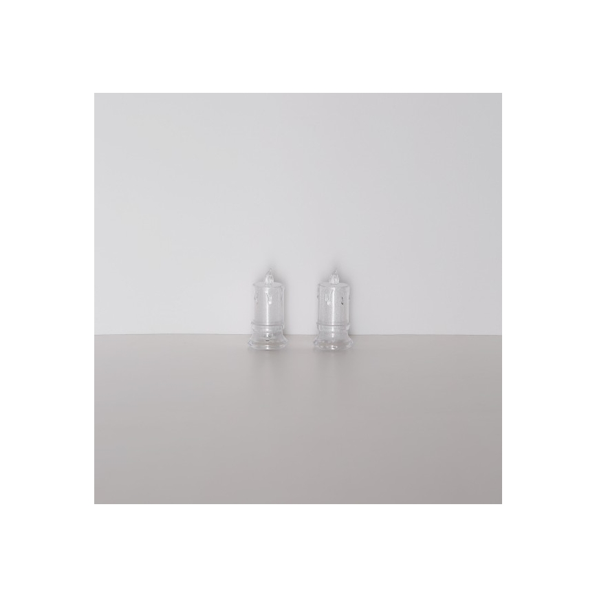 Globo - LED stearinlys 2 stk. LED/0,25W/3xLR1130