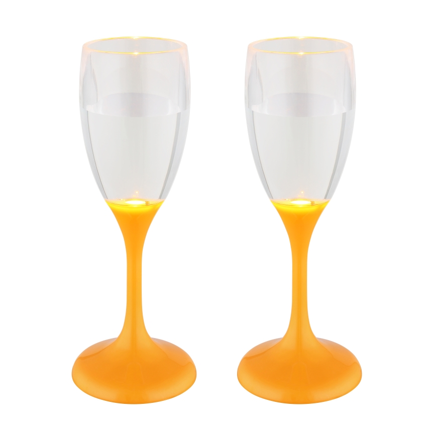 Globo - 2x LED glas LED/0,06W/2xCR2032