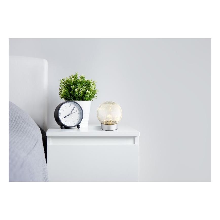 Globo - Dekorativ LED bordlampe genopladelig 25xLED/0,06W/5V 600 mAh IP44