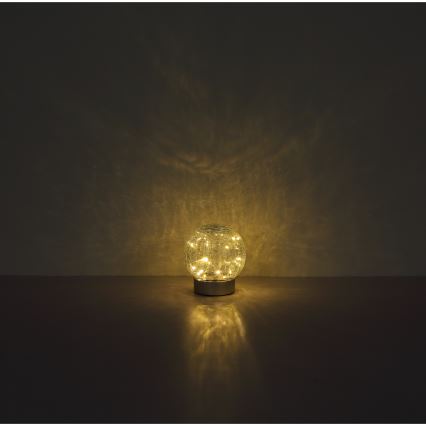 Globo - Dekorativ LED bordlampe genopladelig 25xLED/0,06W/5V 600 mAh IP44