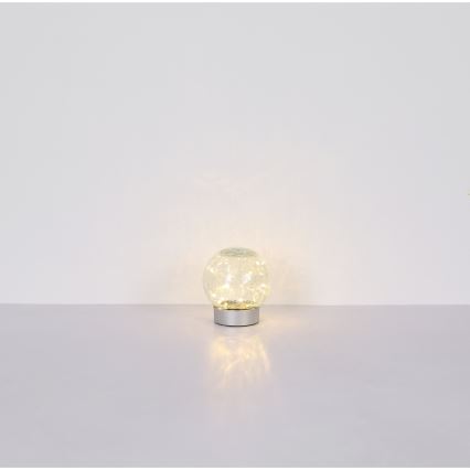 Globo - Dekorativ LED bordlampe genopladelig 25xLED/0,06W/5V 600 mAh IP44