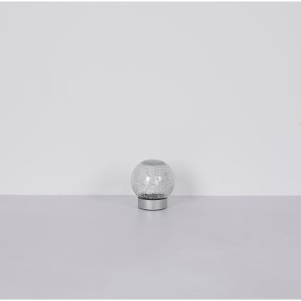 Globo - Dekorativ LED bordlampe genopladelig 25xLED/0,06W/5V 600 mAh IP44