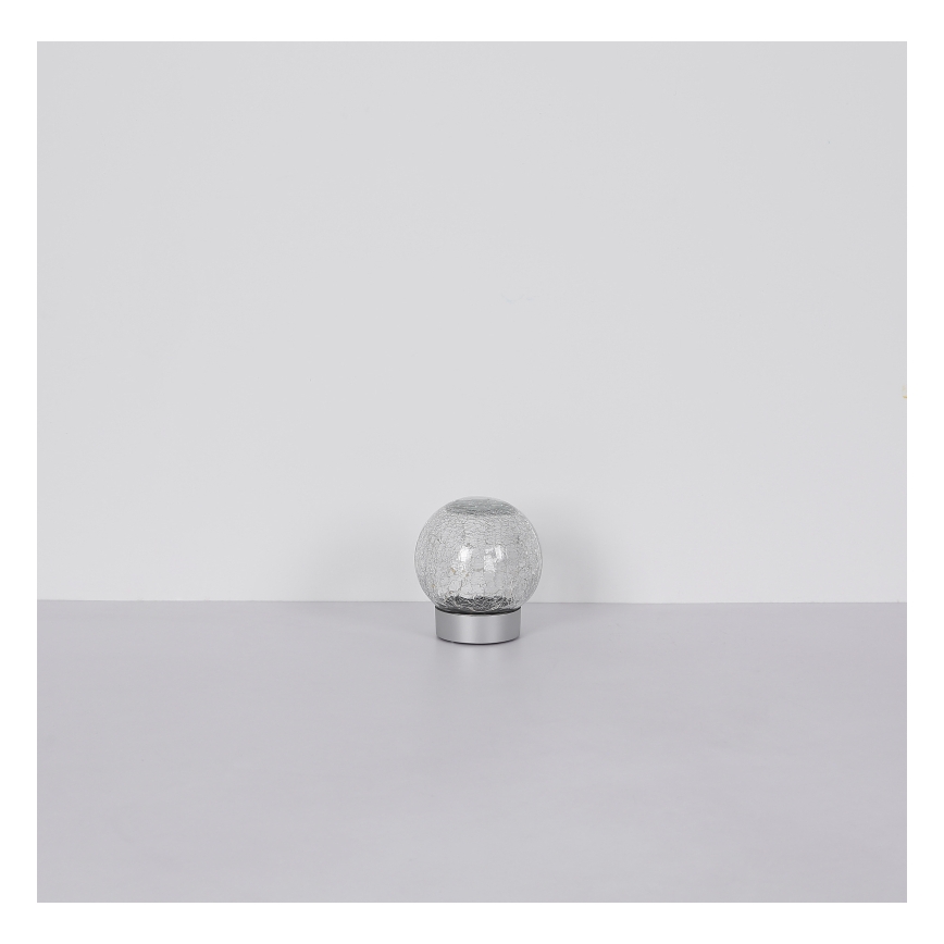 Globo - Dekorativ LED bordlampe genopladelig 25xLED/0,06W/5V 600 mAh IP44