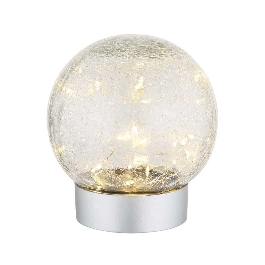 Globo - Dekorativ LED bordlampe genopladelig 25xLED/0,06W/5V 600 mAh IP44