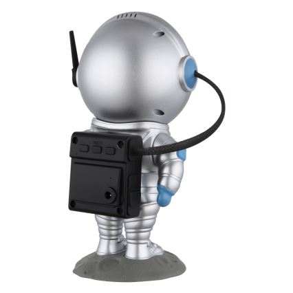 Globo - LED bordlampe m. RGB-farver LED/4,5W/5V astronaut sølvfarvet