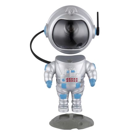 Globo - LED bordlampe m. RGB-farver LED/4,5W/5V astronaut sølvfarvet