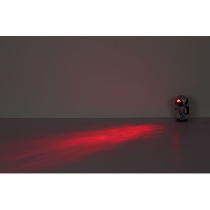 Globo - LED bordlampe m. RGB-farver LED/4,5W/5V astronaut sølvfarvet