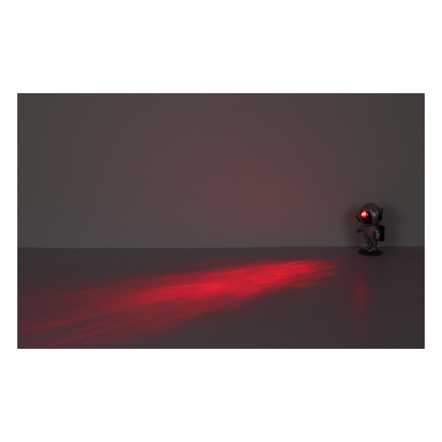 Globo - LED RGB Bordlampe LED/4,5W/5V astronaut sølv