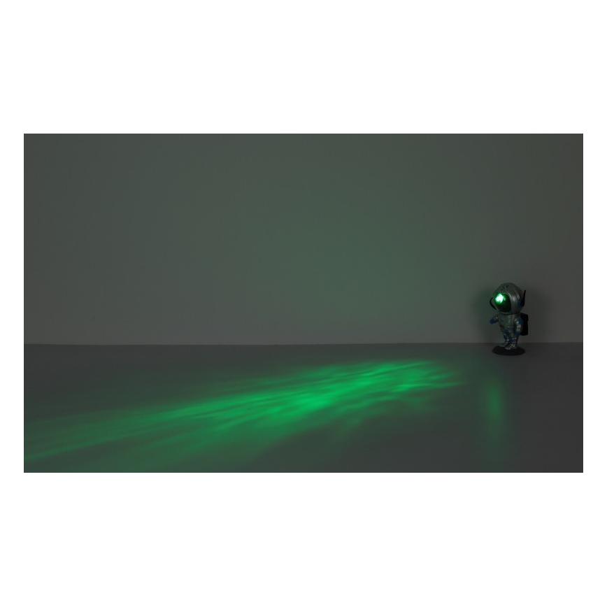 Globo - LED RGB Bordlampe LED/4,5W/5V astronaut sølv