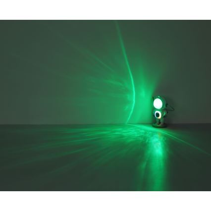 Globo - LED bordlampe m. RGB-farver LED/6W/5V astronaut hvid