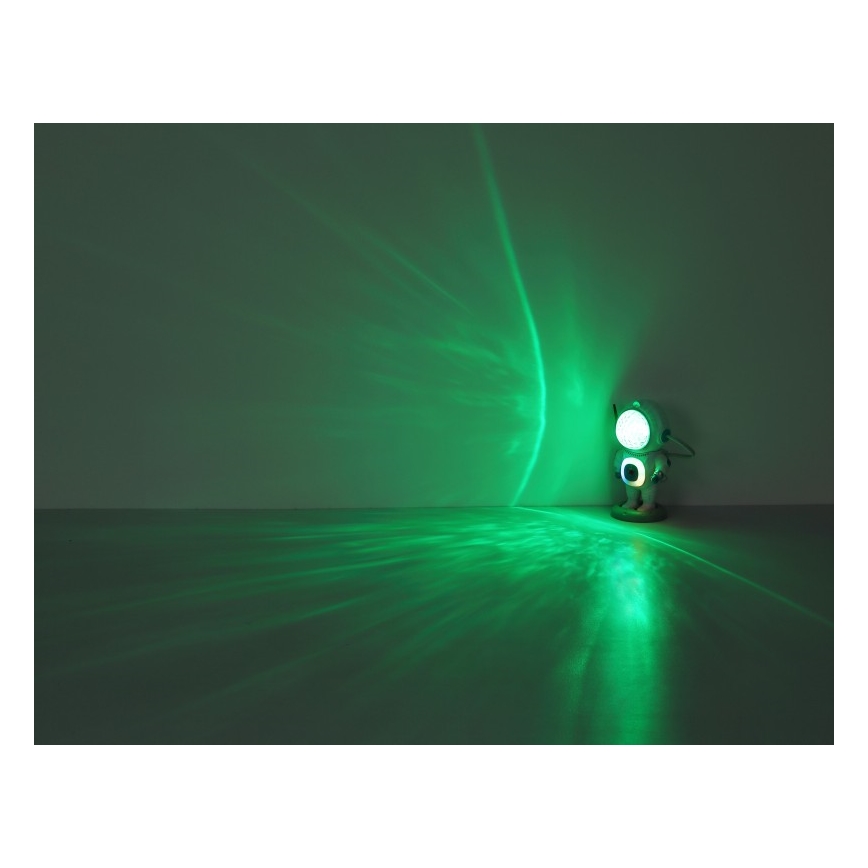 Globo - LED RGB Bordlampe LED/6W/5V astronaut hvid