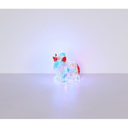 Globo - LED borddekoration LED/3W/5V USB enhjørning