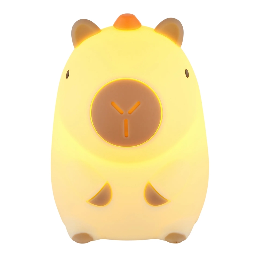 Globo - LED RGBW Dæmpbar genopladelig børne-natlampe LED/1,5W/5V 1200 mAh kapybara