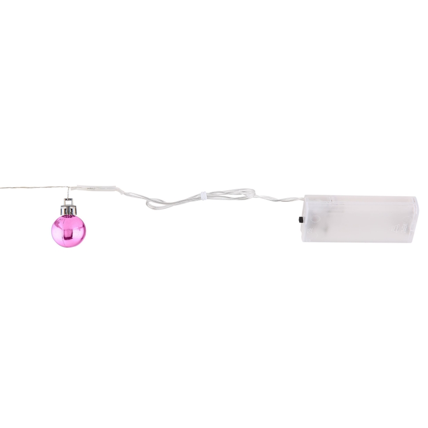 Globo - LED julekæde 20xLED/2xAA 2,2 m varm hvid