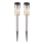 Globo - 2x Solcellelampe 10xLED/0,06W/1,2V IP44