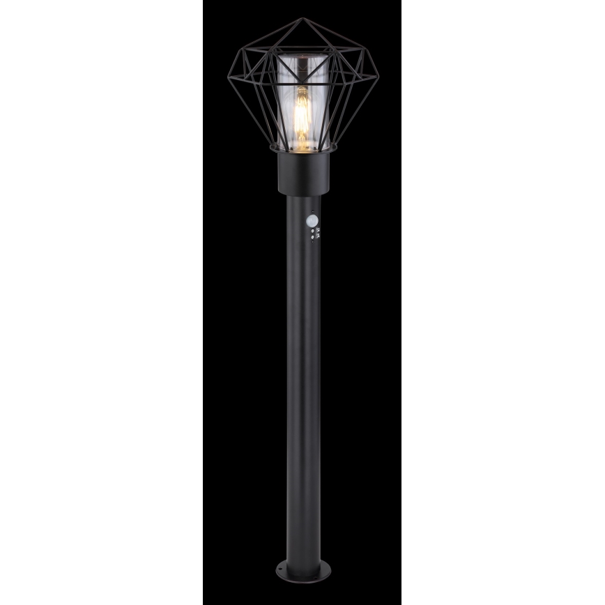 Globo - Udendørs lampe med sensor 1xE27/15W/230V IP44
