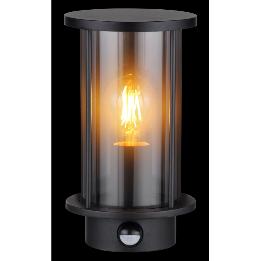Globo - Udendørs væglampe med sensor 1xE27/60W/230V IP54