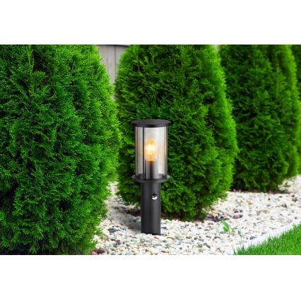 Globo - Udendørslampe med sensor 1xE27/60W/230V IP54 45cm