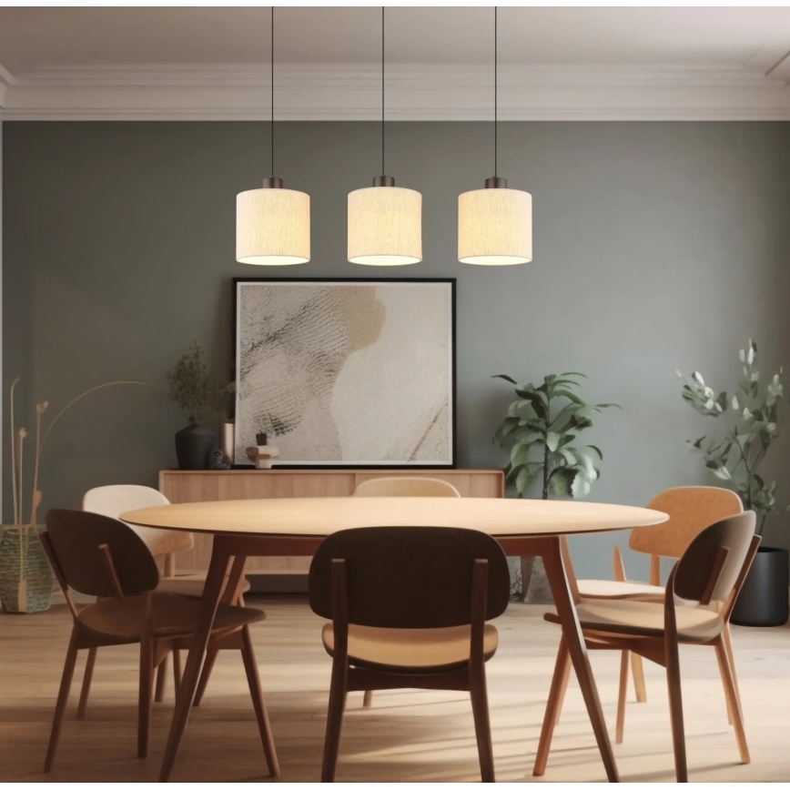 Globo - LED-pendel med wireophæng LED/24W/230V 3000K