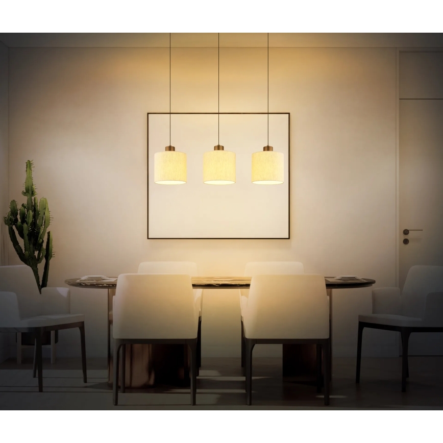 Globo - LED-pendel med wireophæng LED/24W/230V 3000K